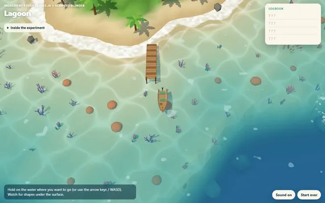 Lagoon, a exploration game