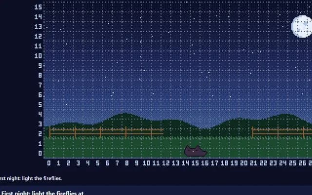 Pixel Plot, a coordinates game