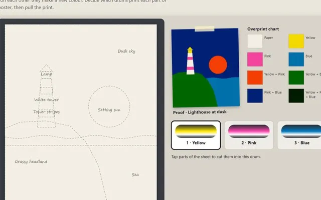 Riso Print, a color game